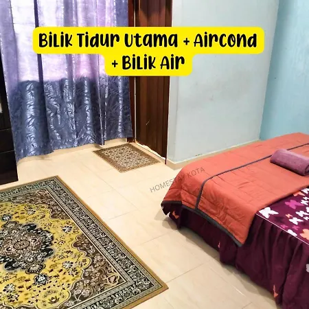 Homestay Kota, Kuala Terengganu Free Wifi Exterior photo