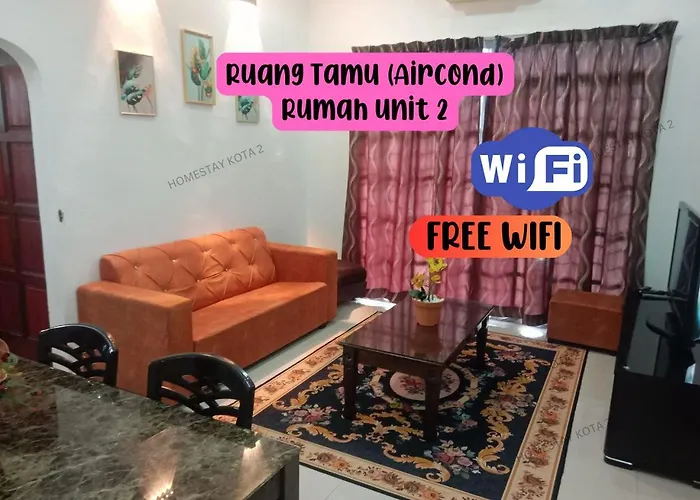 Homestay Kota, Kuala Terengganu Free Wifi